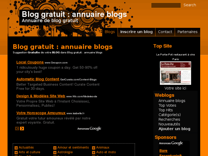 www.1blog-gratuit.com