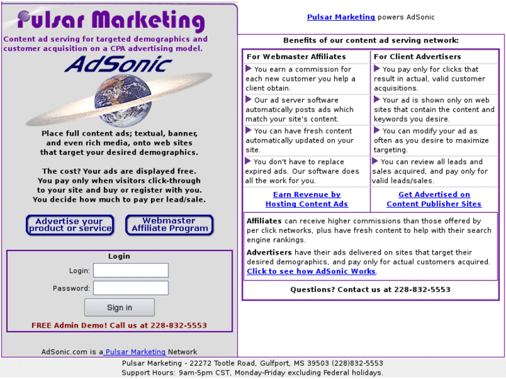 www.adsonicdemo.com