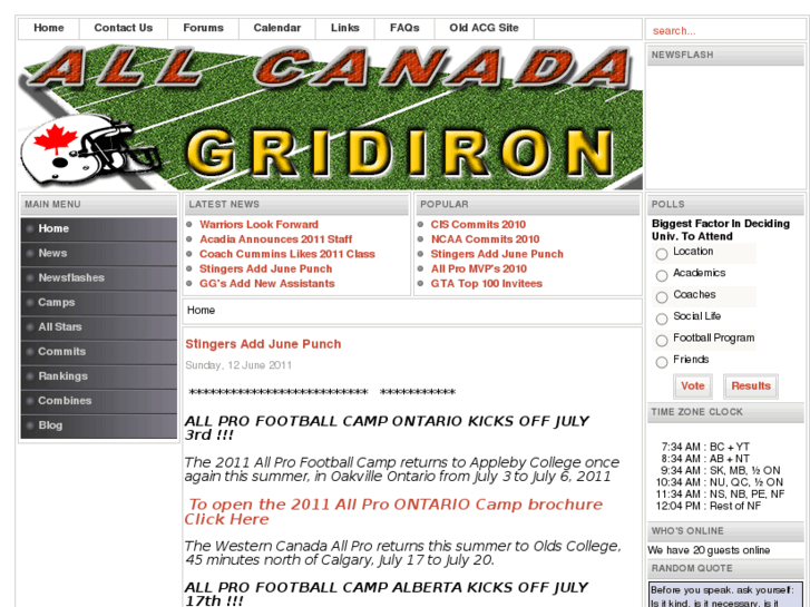www.allcanadagridiron.info