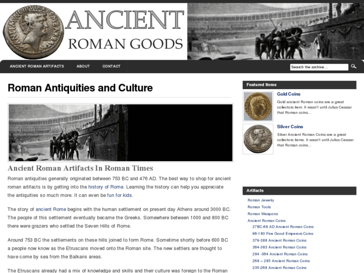 www.ancientromangoods.com