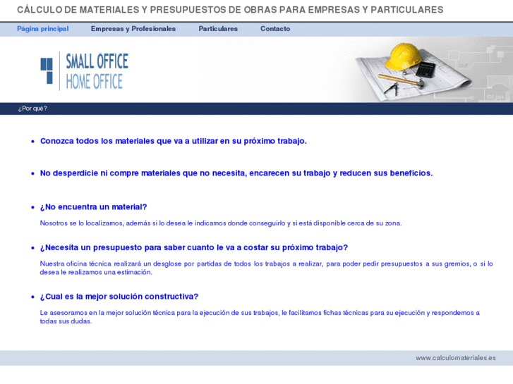 www.calculomateriales.com