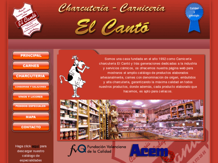 www.carniceriaelcanto.com