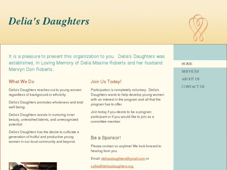 www.deliasdaughters.org