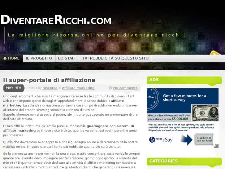 www.diventarericchi.com