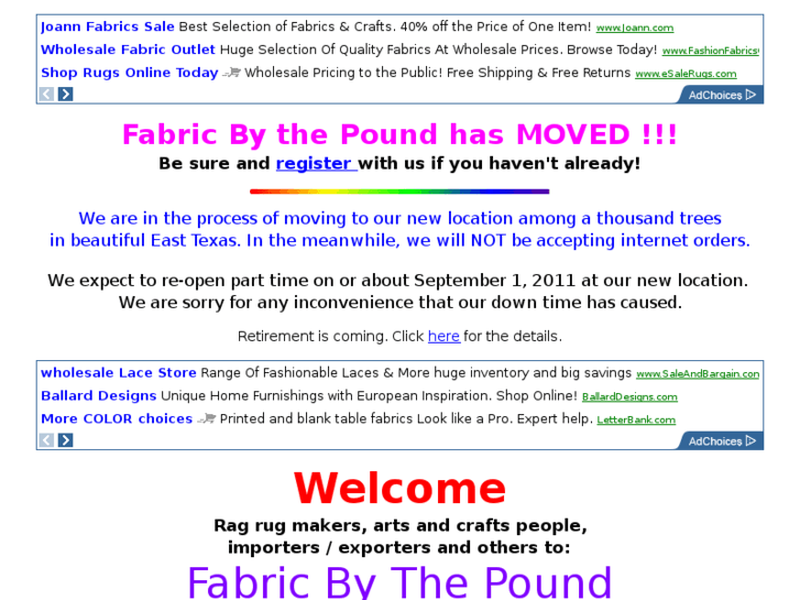 www.fabricbythepound.com