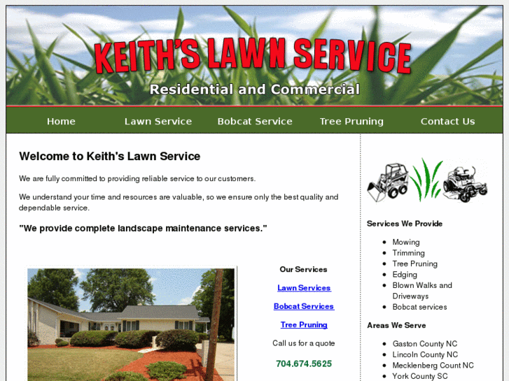 www.keithslawnservice.net