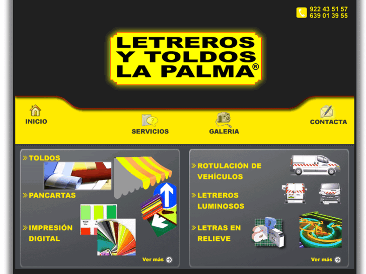 www.letrerosytoldoslapalma.com