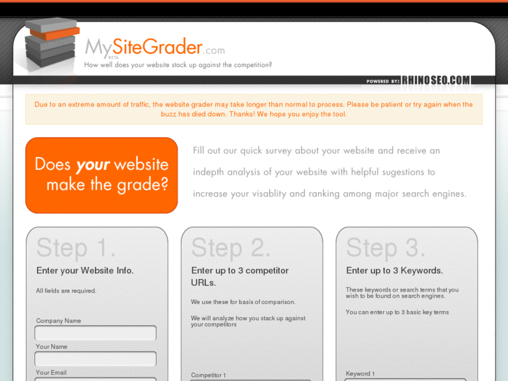 www.mysitegrader.com