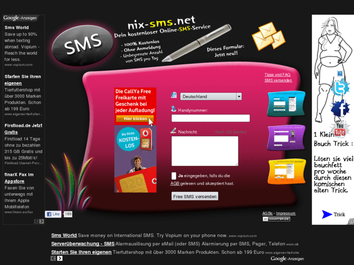 www.nix-sms.net