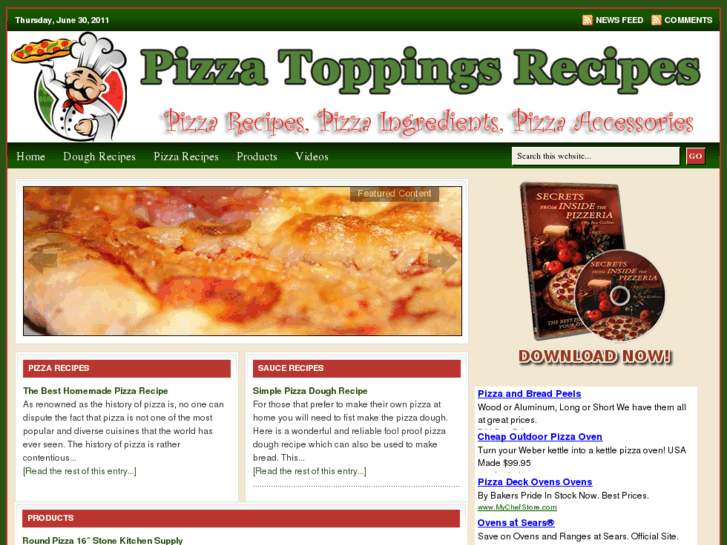 www.pizzarecipestoppings.com