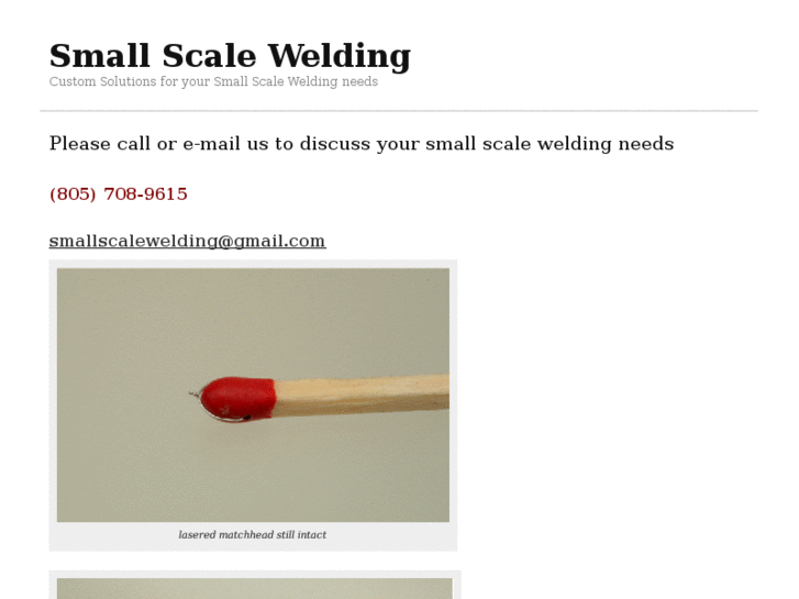 www.smallscalewelding.com