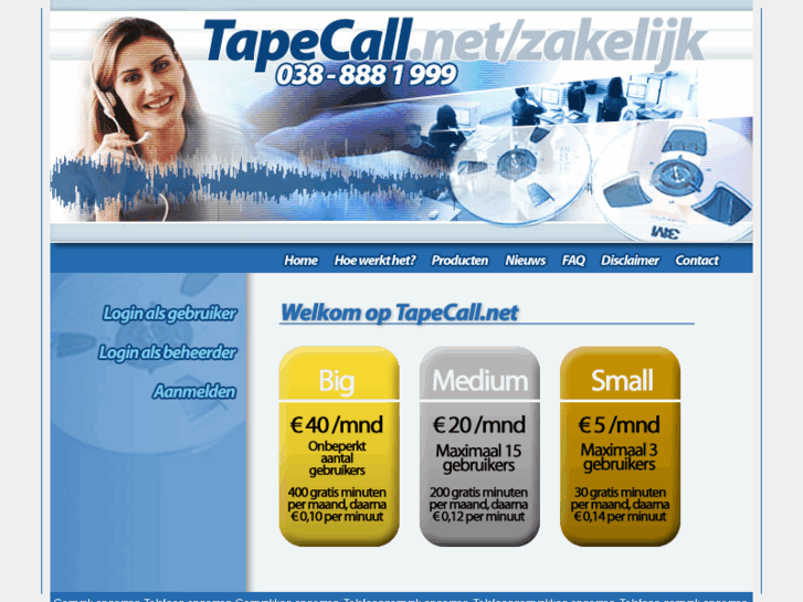 www.tapecall.biz