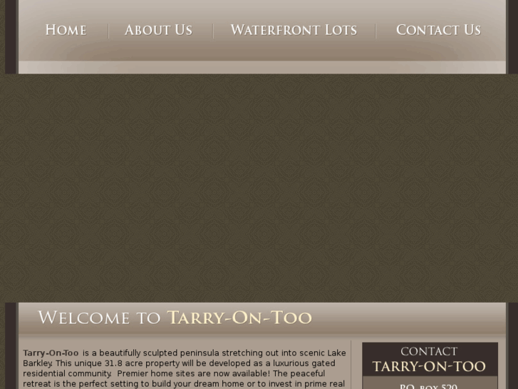 www.tarryontoo.com