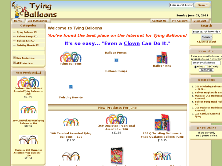 www.tyingballoons.com