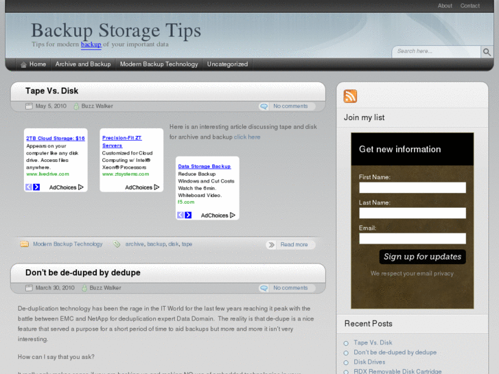 www.backupstoragetips.com