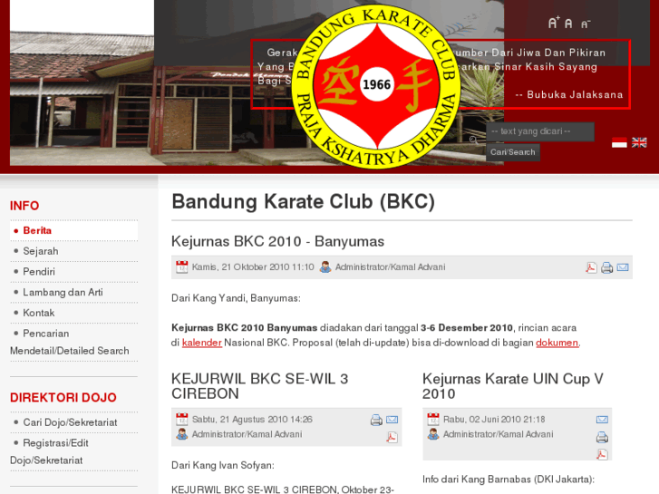 www.bandungkarateclub.com