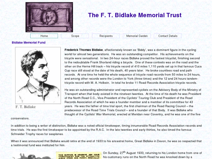 www.bidlakememorial.org.uk