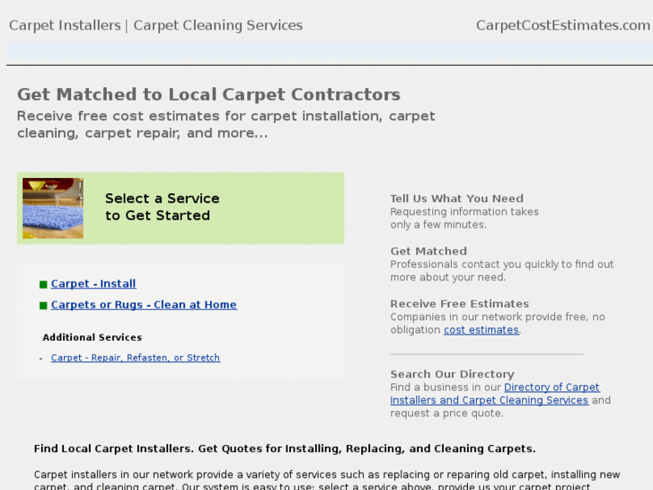 www.carpetcostestimates.com