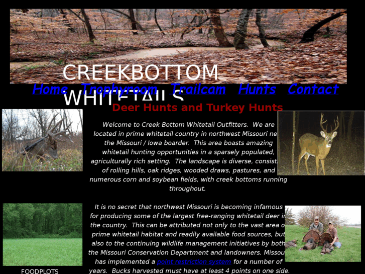 www.creekbottomwhitetails.com