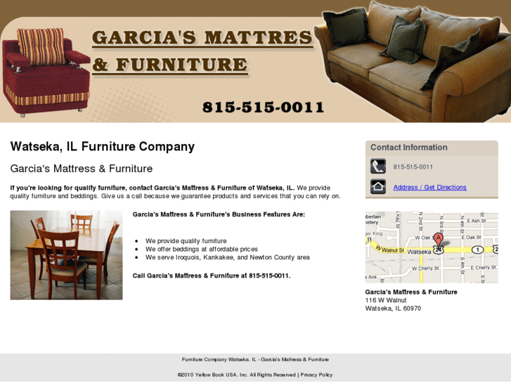 www.garciasmattressandfurniture.com