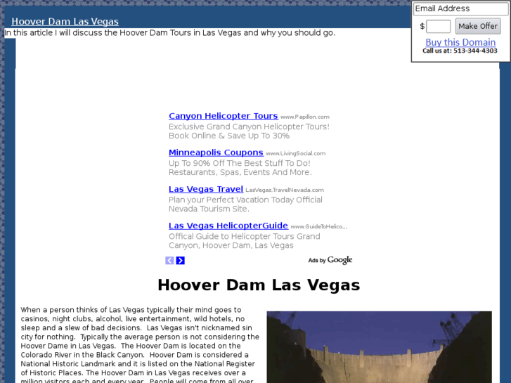 www.hooverdamlasvegas.com