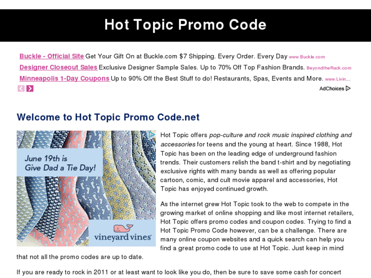 www.hottopicpromocode.net