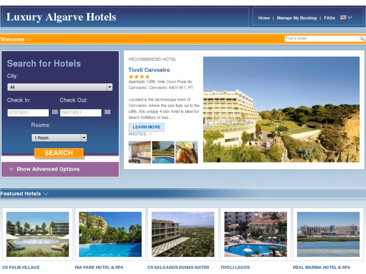 www.luxuryalgarvebusinesshotels.com