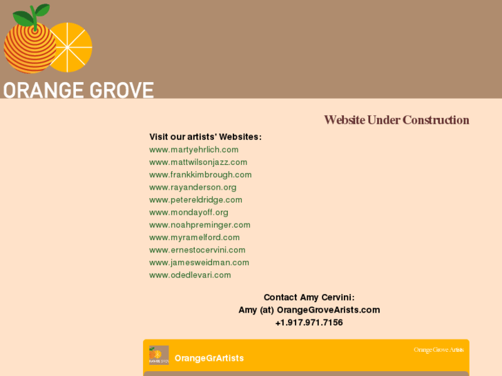 www.orangegroveartists.com