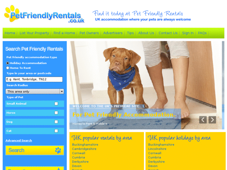 www.petfriendlyrentals.co.uk