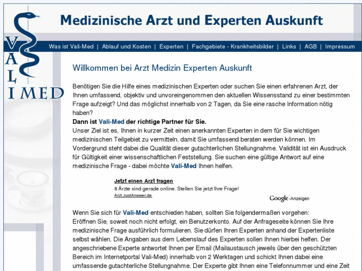 www.arzt-medizin-experten-auskunft.de