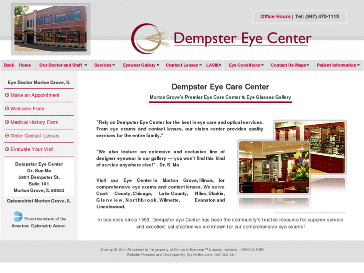 www.dempstereyecenter.com