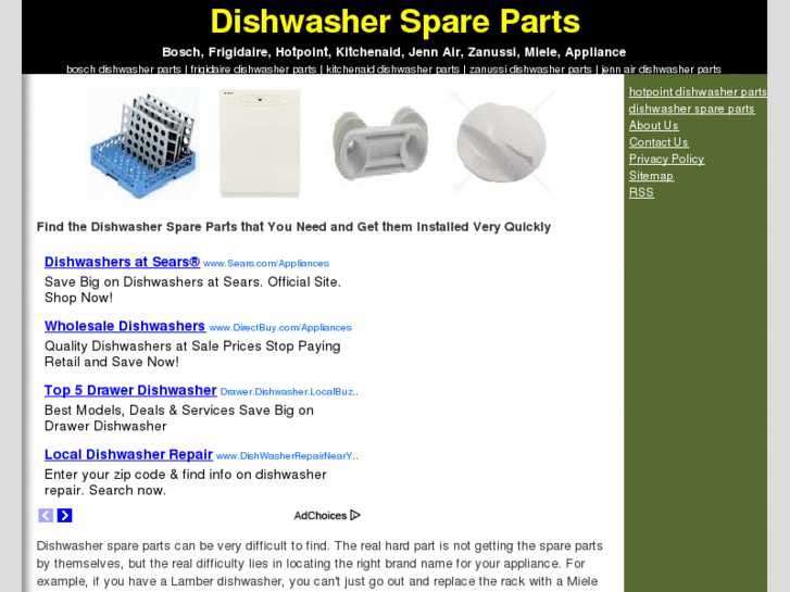 www.dishwasherspareparts.net