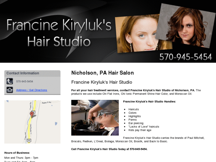 www.francinekirylukshairstudio.com