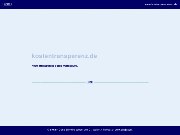 www.kostentransparenz.de