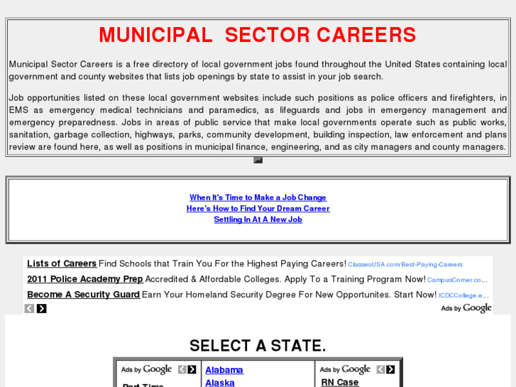 www.municipalsectorcareers.com