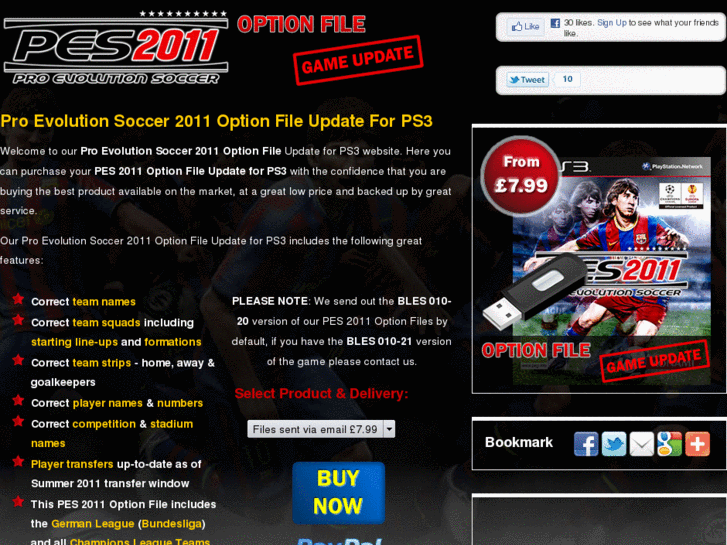 www.proevolutionsoccer2011.co.uk