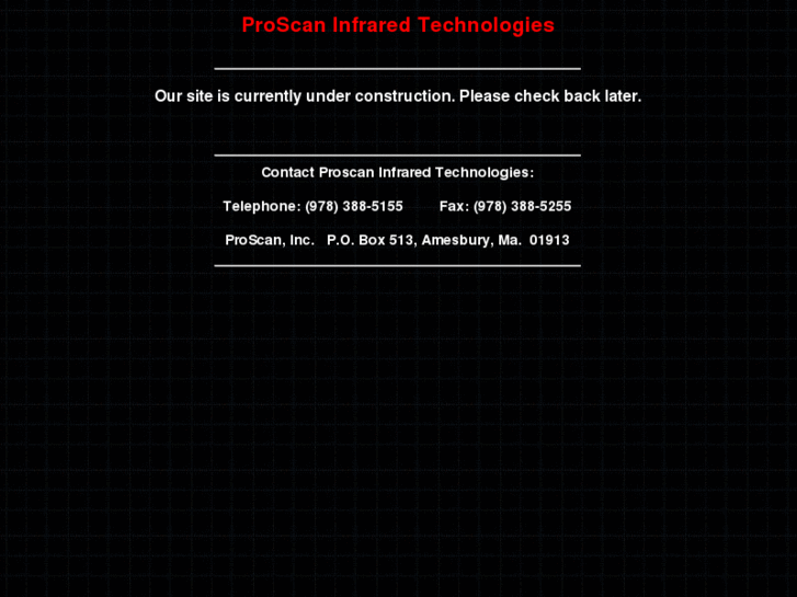 www.proscaninfrared.com