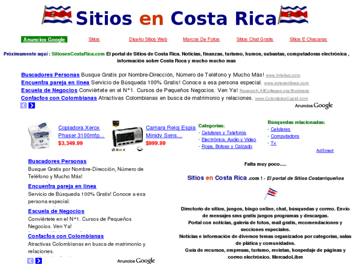 www.sitiosencostarica.com