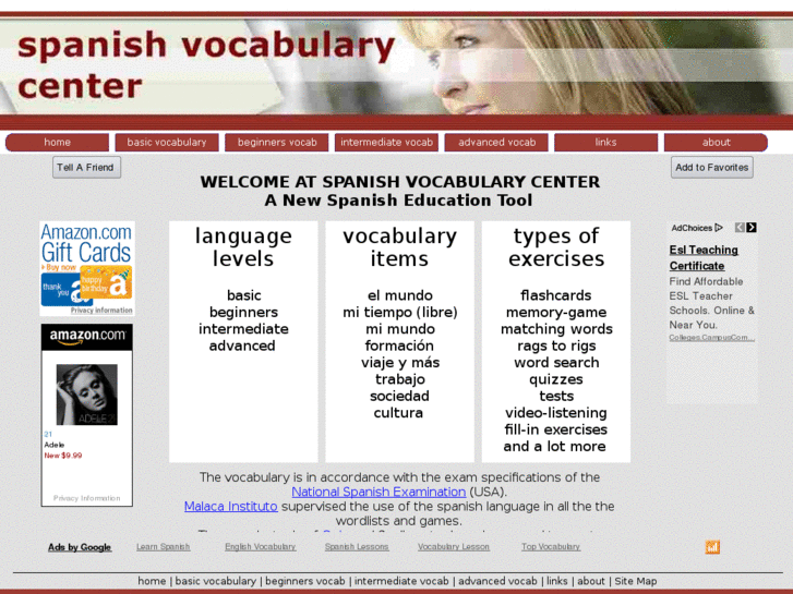 www.spanishvocabularycenter.com