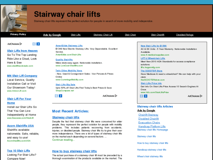 www.stairwaychairlifts.net