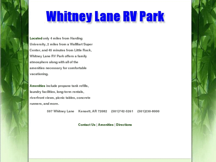 www.whitneylanervpark.com