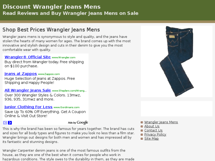 www.wranglerjeansmens.com