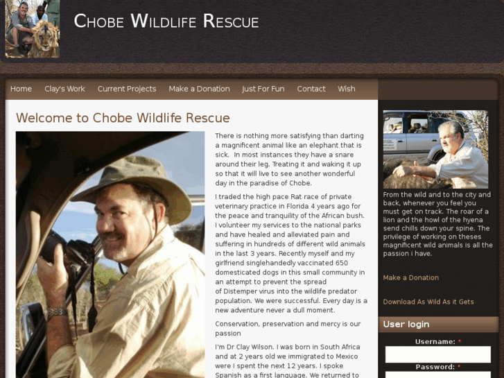 www.chobewildliferescue.org