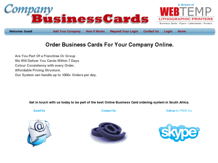 www.companybusinesscards.co.za