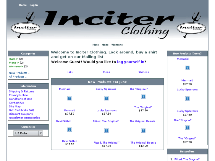 www.inciterclothing.com