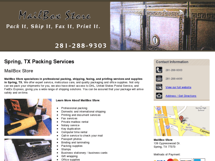 www.mailboxstorespringtx.com