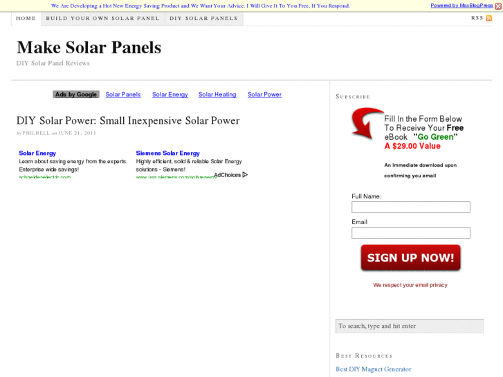 www.make-solar-panels.net