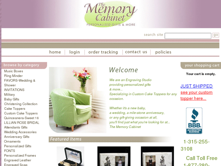 www.memorycabinet.com