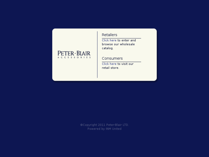 www.peterblairltd.com