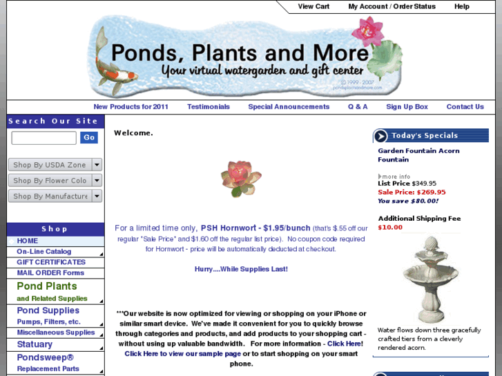 www.pondsplantsandmore.com